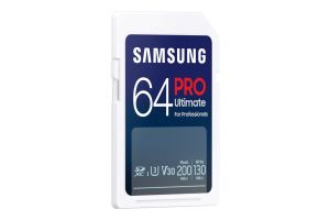 Карта памет Samsung PRO Ultimate SD Card 64GB UHS-I , U3, V30
