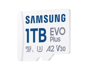 Карта памет Samsung EVO+, 1 TB, mSD + Адаптер, карта microSDXC