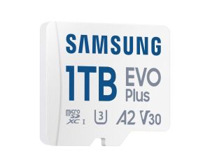 Карта памет Samsung EVO+, 1 TB, mSD + Адаптер, карта microSDXC