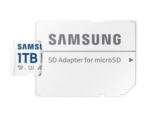 Карта памет Samsung EVO+, 1 TB, mSD + Адаптер, карта microSDXC