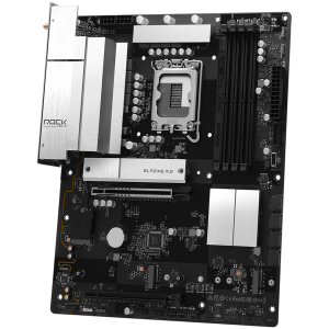 ASROCK MB Desktop B860 Rock Wi-fi 7, S.1851, 4x DDR5, 1x PCIe 5.0 x16, 1x PCIe 4.0 x4, 1x Blazing M.2, 2x Hyper M.2, 4x SATA3, 2x USB-C, 7x USB 3.2, 6x USB 2.0, 1x RJ-45 2.5GB Lan, 802.11be Wi-Fi 7 + Bluetooth 5.4, ATX
