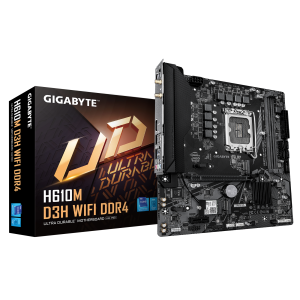 Дънна платка GIGABYTE H610M D3H WIFI DDR4, socket 1700, Micro ATX