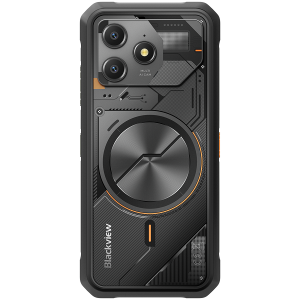 Blackview FORT100 LTE 6.56-inch HD+ 1612x720 90Hz 8+128GB MT Helio G81 Octa-Core 2.0GHz 13MP Front 16MP Rear NFC MIL-STD-810H 5000mAh Fingerprint  Android 16 Cosmic Black