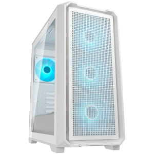 COUGAR MX600 Mini V2 PRO PC Case, Mini Tower, White