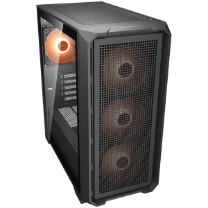 COUGAR MX600 Mini V2 PRO PC Case, Mini Tower, Black