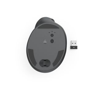 HAMA Безжична ергономична мишка „EWM-500R“, оптична, 7 бутона, черна