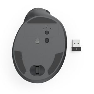 HAMA Безжична ергономична мишка „EWM-500R“, оптична, 7 бутона, черна