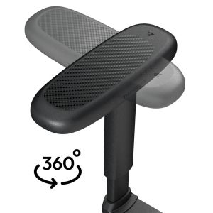 Геймърски стол ThunderX3 SOLO 360 Ergonomic Racer - Черен