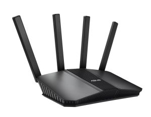Рутер Asus Wireless Router, RT-BE58U V2, BE3600, Dual-Band, Quad-Core 2.0GHz CPU, 256MB/1GB Flash/RAM, 4K-QAM, 2.5G port, g, AiProtection Pro, NAT Passthrough , VPN, multiple SSIDs,  IPTV, Beamforming, 4G LTE/5G Mobile Tethering, AiMesh, Black