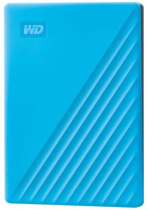 Външен хард диск Western Digital My Passport, 2TB, 2.5" - Син