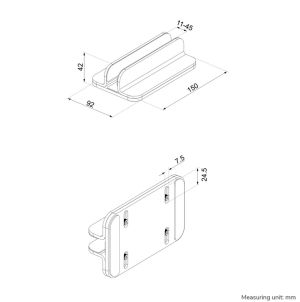 Стойка Neomounts Laptop holder 11-17" - universal