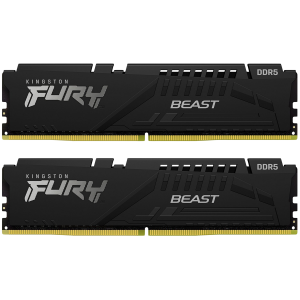 Kingston 64GB 6400MT/s DDR5 CL32 DIMM (Kit of 2) FURY Beast Black EXPO