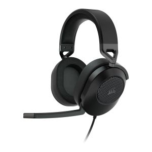Геймърски слушалки с микрофон Corsair HS65 Carbon - Black