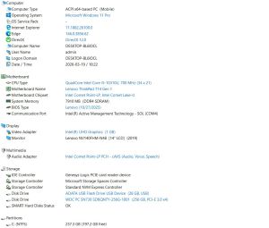 Lenovo ThinkPad T14 Gen 1