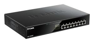 Суич D-Link DGS-1008MP, 8 портов PoE 10/100/1000 Gigabit, неуправляем десктоп суич