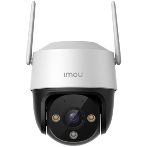 Imou Cruiser 2C, full color night vision Wi-Fi PT camera 5MP, rotation 355° pan & 90° Tilt, 1/3" CMOS, 25/30 FPS, H.265, 3.6mm Fixed lens, FOV 78°, IR up to 30m, 8x Zoom, 1x RJ45, Micro SD (256GB), Mic&Speaker, spotlight, 110dB Siren, IP66