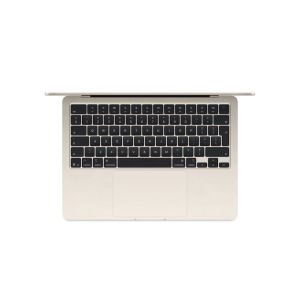 Лаптоп Apple MacBook Air 13.6: Apple M5 chip with 10-core CPU and 10-core GPU, 24GB, 1TB SSD - Starlight