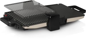 Контактен грил Bosch TCG3302, Contact grill 3 in 1, 2000 W,  Removable aluminum grill plates with non-stick ceramic coating, silver