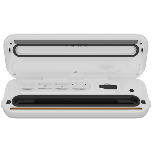 Vacuum sealer, white, LED display, 230AC/50Hz, 130W, -65KPa (+/-5kPa)