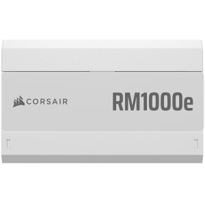 Захранващ блок Corsair RM1000e White 1000W 80+ Gold ATX 3.1, Fully Modular
