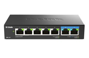 Комутатор D-Link 7-Port Multi-Gigabit Unmanaged Switch