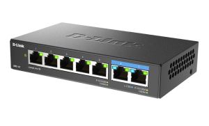 Комутатор D-Link 7-Port Multi-Gigabit Unmanaged Switch