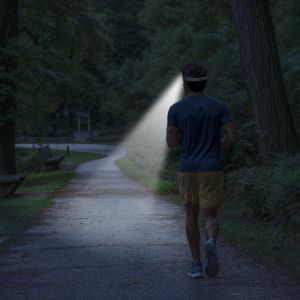 HAMA Фенер Челник "HL110", LED, батерии, спорт