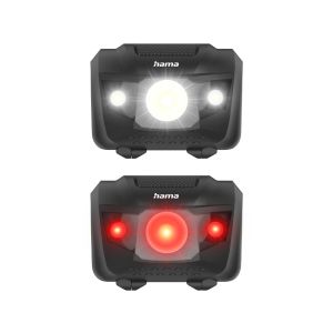 HAMA Фенер Челник HL200" LED, батерии, спорт, 4 режима