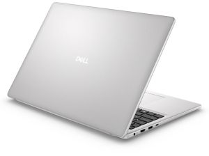 Лаптоп Dell 16 DC16251, Intel Core 7 150U (10 cores, up to 5.4 GHz), 16.0" FHD+(1920x1200) AG 300nits, 16GB, 2x8GB, DDR5, 5200 MT/s, 512GB M.2 PCIe, Intel Graphics, Cam, FPR, Wi-Fi 6E, Backlit Kb, Ubuntu, Silver, Aluminium, 3Y PS