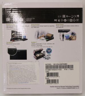 Samsung Slim External USB DVD-Writer SE-208GB/RSBD
