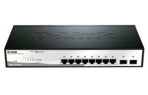 Комутатор D-Link 10-Port Gigabit Smart Switch with 2 SFP ports
