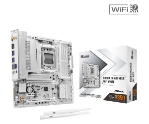 Дънна платка ASRock B850M CHALLENGER WIFI WHITE socket AM5