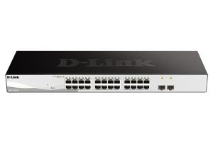 Комутатор D-Link 26-Port Gigabit Smart Switch with 2 SFP ports