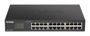 Суич D-Link DGS-1100-24V2, 24 портов 10/100/1000 Gigabit Smart Switch, управляем