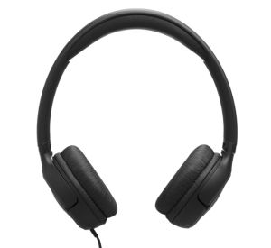 Слушалки JBL TUNE 530C BLK USB-C Wired on-ear headphones