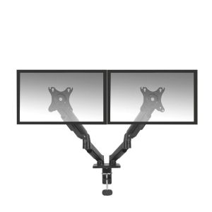 ACT Стойка за 2 бр. монитора за бюро AC8314, Регулируема, 17" - 34", 9 кг, газова пружина