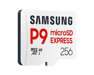 Карта памет Samsung microSDXC, 256GB, P9 Express, 800 MB/s, UHS-I 90 MB/s U3, V30, A1