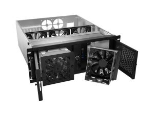 Кутия за сървър Lanberg Rackmount server chassis ATX 520/12 19"/4U