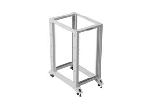 Комуникационен шкаф Lanberg open rack 19" 22U 600x1000, grey