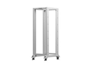 Комуникационен шкаф Lanberg open rack 19" 32U  600x800, grey