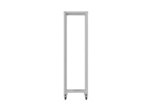 Комуникационен шкаф Lanberg open rack 19" 42U  600x800, grey