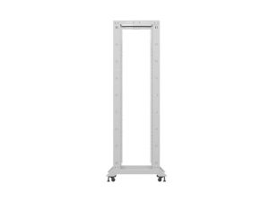 Комуникационен шкаф Lanberg open rack 19" 42U  600x800, grey