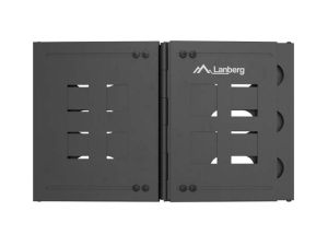 Аксесоар Lanberg Folding Bracket, wall-mount 19" 6U 497x400/240, Black