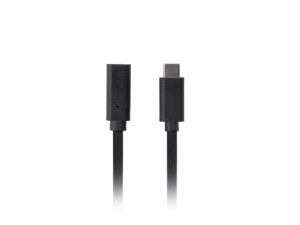 Кабел Lanberg USB-C M/F 3.1 cable 1.5m, Black