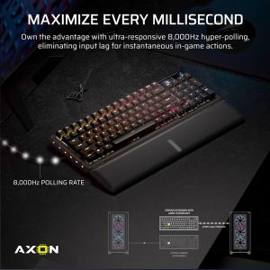 Геймърскa механична клавиатура Corsair Vanguard Pro 96 Hall Effect - Hyperdrive Magnetic Switch