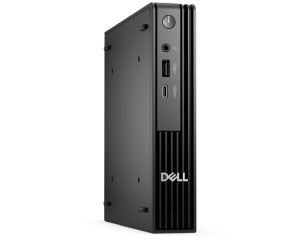 Настолен компютър Dell Pro Micro QCM1250, Intel Core Ultra 7 265T (13 TOPS NPU, 20cores, up to 5.3GHz), 16 GB: 1 x 16 GB, DDR5, up to 5600 MT/s, 512GB SSD TLC, Wi-Fi 6E, Bulgarian Keyboard&Mouse, 180W, Ubuntu, 3Y PS