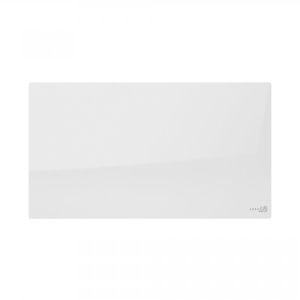 AENO Premium Eco Smart Heater, 700W, Tempered glass, Infrared+convection heating type, Led display Plug type: Europe (E/F type), WHITE