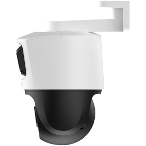 Imou Dual-Lens PoE Outdoor Smart IP PTZ Camera, 5MP+5MP, 3.6mm 76H, 0-260 Pan, 0-25 Tilt, IR up to 30m, H.265, 15 fps, 8x digital zoom, Motion detection, crossing line, Mic and Speaker, micro SD up to 512GB, 1x RJ45, PoE DC 12V, 1A