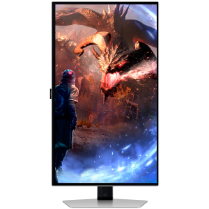 Monitor LED Samsung LS27DG602SUXEN G60SD, 27" QHD FLAT 16:9 (2560x1440) QD-OLED IPS 360Hz, 250 cd/㎡, 1000:1, 0.03ms, 178/178, 1xDP 1xHDMI, 2xUSB 3.0, Tilt/Pivot/Swivel/HeightAdj (120mm), VESA 100x100, 2Y