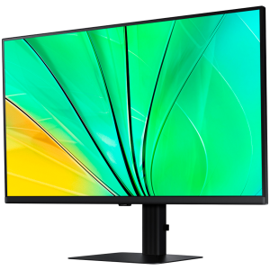 Monitor LED Samsung LS32D600EAUXEN S60D, 32" FHD FLAT 16:9 (2560x1440) IPS 100Hz, 350 cd/m2, 1000:1, 5ms, 178/178, 1xDP, 1xHDMI USB-Hub 3xUSB3.0, 3.5 Jack, Tilt/Pivot/Swivel/HeightAdj (120mm), VESA 100x100, 2Y
